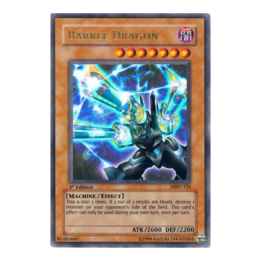 Barrel Dragon (MRD) #MRD-126 Ultra Rare (Unlimited Damaged) Metal Raiders YuGiOh: 2004