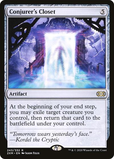 Conjurers Closet (2XM) #243 Rare (Lightly Played) Double Masters Magic: The Gathering: 2020