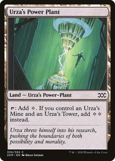 Urzas Power Plant (2XM) #330 Common (Lightly Played) Double Masters Magic: 2020