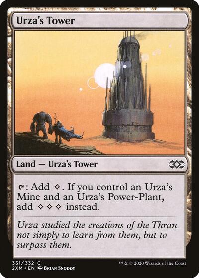 Urzas Tower (2XM) #331 Common (Near Mint) Double Masters Magic: 2020