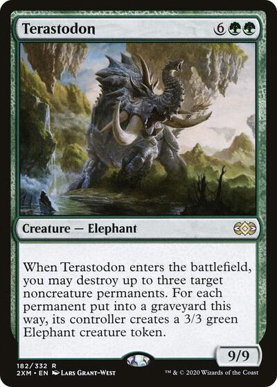 Terastodon (2XM) #182 Rare Double Masters Magic: The Gathering: 2020