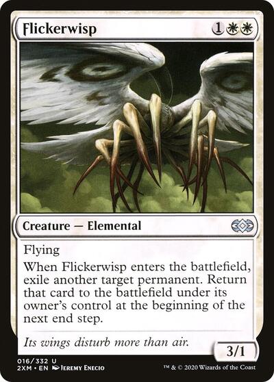 Flickerwisp (2XM) #16 Uncommon (Lightly Played) Double Masters Magic: 2020
