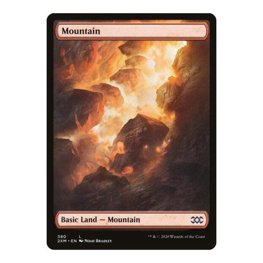 Mountain (380) (2XM) #380 Land (Lightly Played) Double Masters Magic: The Gathering: 2020