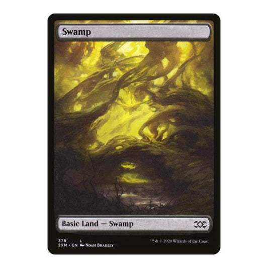 Swamp (378) (2XM) #378 Land (Lightly Played) Double Masters Magic: The Gathering: 2020