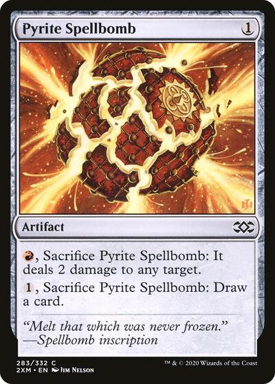 Pyrite Spellbomb (2XM) #283 Common (Lightly Played) Double Masters Magic: 2020