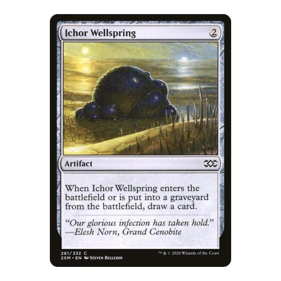 Ichor Wellspring (2XM) #261 Common (Lightly Played) Double Masters Magic: The Gathering: 2020