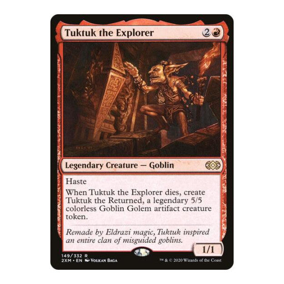 Tuktuk the Explorer (2XM) #149 Rare (Lightly Played) Double Masters Magic: The Gathering: 2020