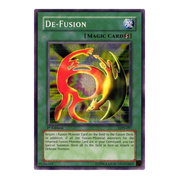 De Fusion (LON) #LON-097 Super Rare Labyrinth of Nightmare YuGiOh: 2004