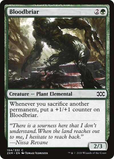 Bloodbriar (2XM) #154 Common (Lightly Played) Double Masters Magic: 2020