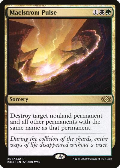 Maelstrom Pulse (2XM) #207 Rare (Lightly Played) Double Masters Magic: The Gathering: 2020