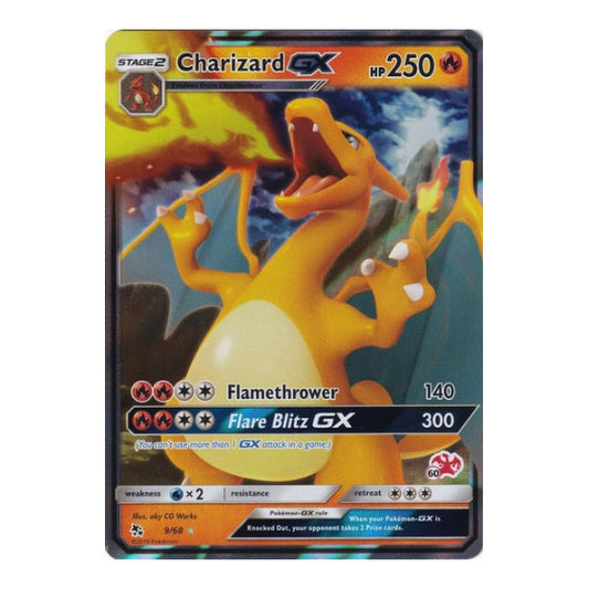 Charizard GX - 9/68 (#60 Charizard Stamped) (BTA) #009/068 Promo Battle Academy Pokemon: 2020