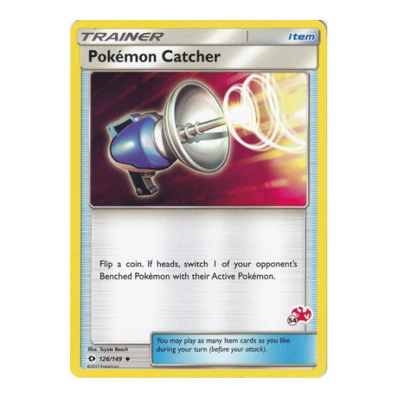 Pokemon Catcher - 126/149 (#54 Charizard Stamped) (BTA) #126/149 Promo (Moderately Played) Battle Academy Pokemon: 2020