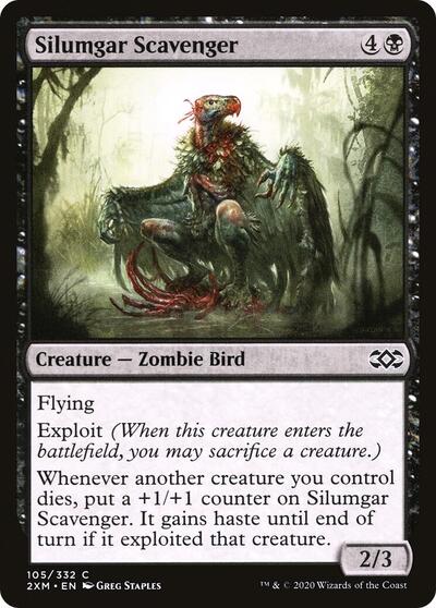 Silumgar Scavenger (2XM) #105 Common (Lightly Played) Double Masters Magic: The Gathering: 2020
