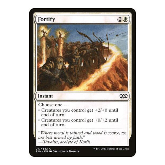 Fortify (2XM) #17 Common Double Masters Magic: The Gathering: 2020