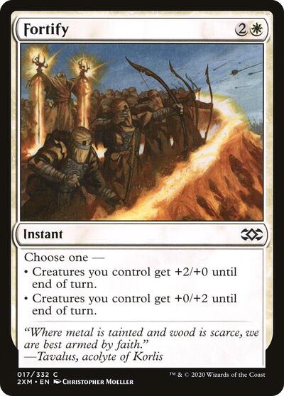 Fortify (2XM) #17 Common (Lightly Played) Double Masters Magic: The Gathering: 2020