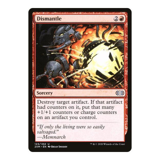 Dismantle (2XM) #123 Uncommon (Lightly Played) Double Masters Magic: The Gathering: 2020