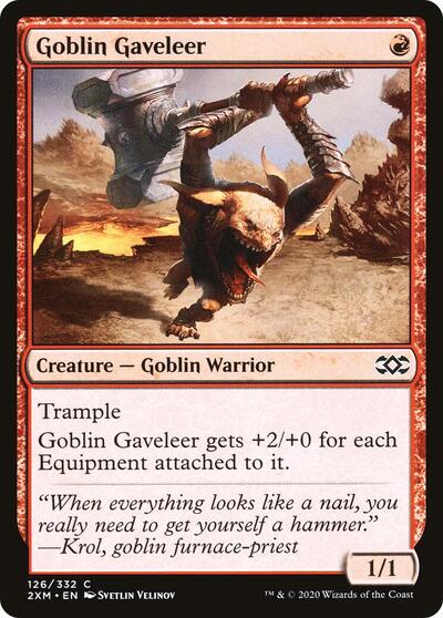 Goblin Gaveleer (2XM) #126 Common (Near Mint) Double Masters Magic: The Gathering: 2020
