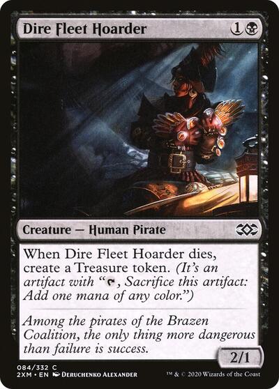 Dire Fleet Hoarder (2XM) #84 Common (Lightly Played) Double Masters Magic: The Gathering: 2020