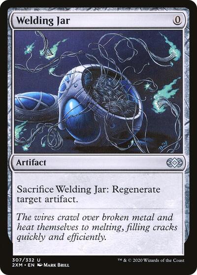 Welding Jar (2XM) #307 Uncommon (Moderately Played) Double Masters Magic: The Gathering: 2020