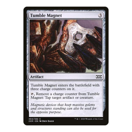 Tumble Magnet (2XM) #304 Common (Lightly Played) Double Masters Magic: The Gathering: 2020
