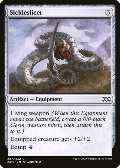 Sickleslicer (2XM) #287 Common (Lightly Played) Double Masters Magic: The Gathering: 2020