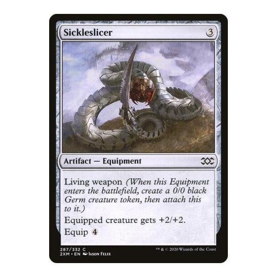 Sickleslicer (2XM) #287 Common (Lightly Played) Double Masters Magic: The Gathering: 2020