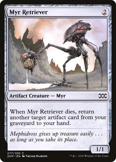 Myr Retriever (2XM) #277 Common (Lightly Played) Double Masters Magic: The Gathering: 2020