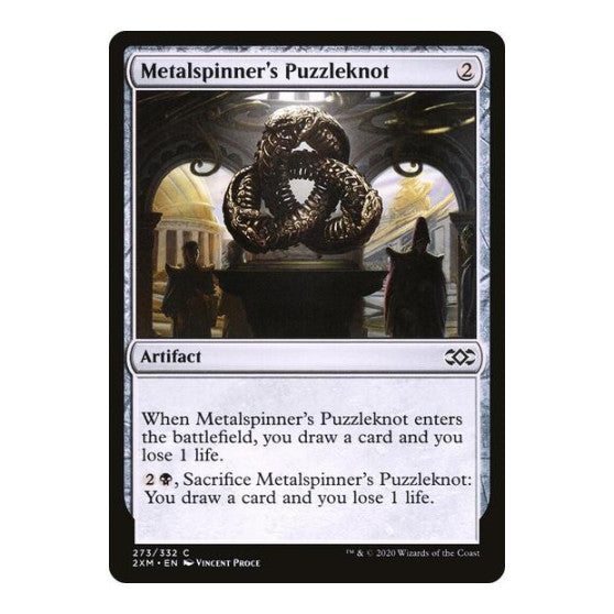 Metalspinners Puzzleknot (2XM) #273 Common (Lightly Played) Double Masters Magic: The Gathering: 2020