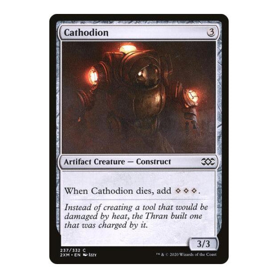 Cathodion (2XM) #237 Common (Lightly Played) Double Masters Magic: The Gathering: 2020