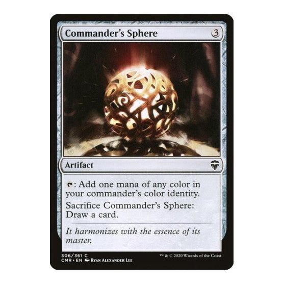 Commander's Sphere (CMR) #306 Common (Lightly Played) Commander Legends Magic: The Gathering: 2020