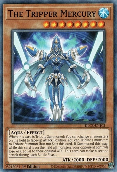 The Tripper Mercury (DLCS) #DLCS-EN102 Common (1st Edition Moderately Played) Dragons of Legend: The Complete Series YuGiOh: 2020