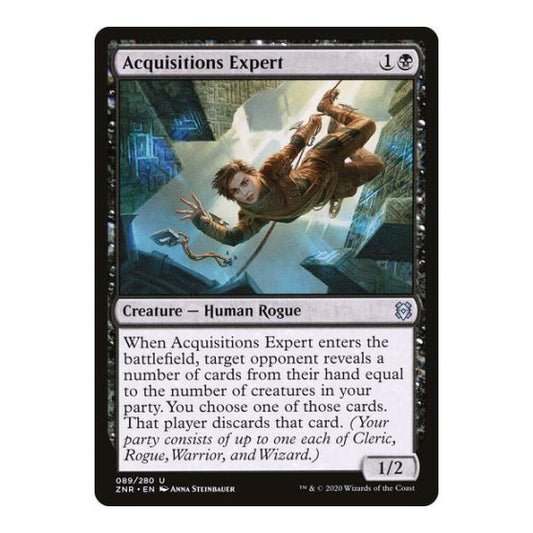 Acquisitions Expert (ZNR) #89 Uncommon Zendikar Rising Magic: The Gathering: 2020