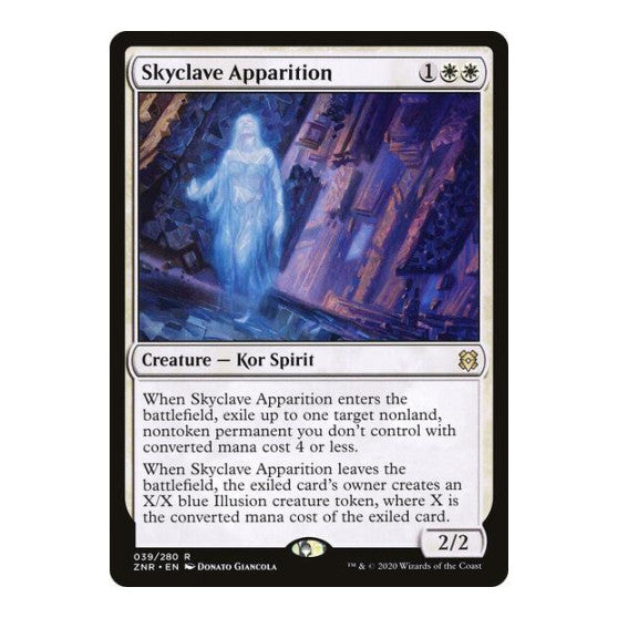 Skyclave Apparition (ZNR) #39 Rare (Lightly Played) Zendikar Rising Magic: The Gathering: 2020