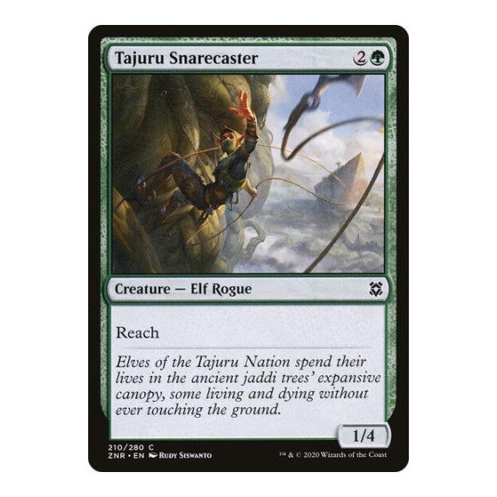 Tajuru Snarecaster (ZNR) #210 Common Zendikar Rising Magic: The Gathering: 2020