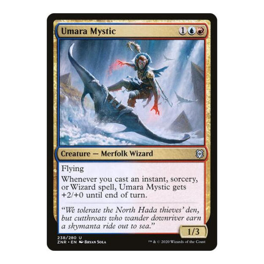 Umara Mystic (ZNR) #238 Uncommon Zendikar Rising Magic: The Gathering: 2020