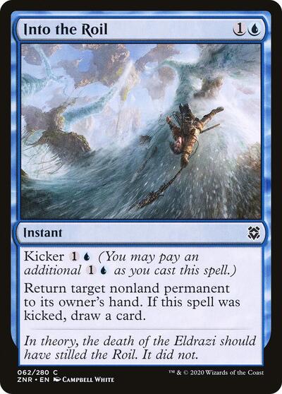 Into the Roil (ZNR) #62 Common (Foil Lightly Played) Zendikar Rising Magic: The Gathering: 2020