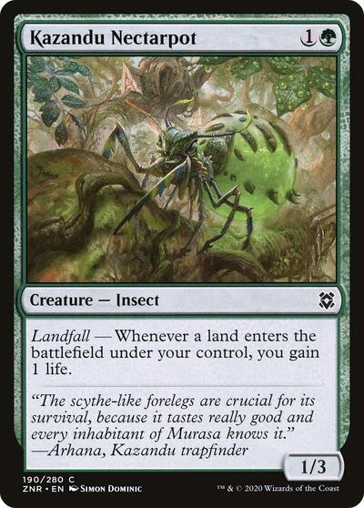 Kazandu Nectarpot (ZNR) #190 Common Zendikar Rising Magic: 2020