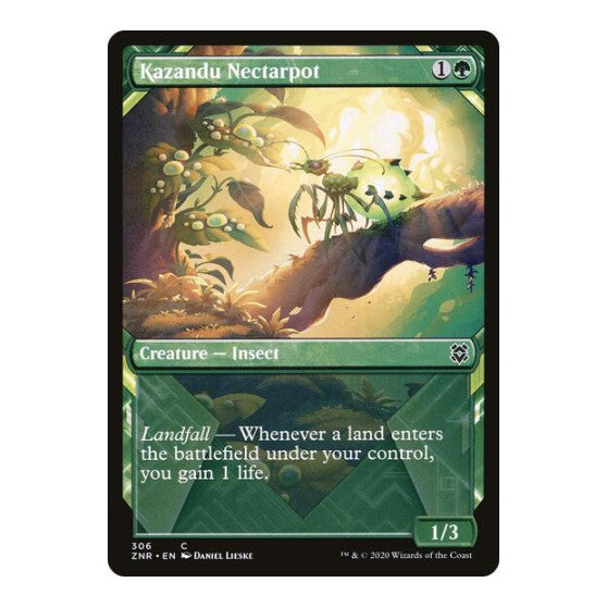 Kazandu Nectarpot (Showcase) (ZNR) #306 Common Zendikar Rising Magic: The Gathering: 2020