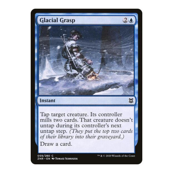 Glacial Grasp (ZNR) #59 Common Zendikar Rising Magic: The Gathering: 2020