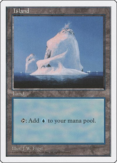 Island 437 (5ED) #437 Land Fifth Edition Magic: The Gathering: 1997