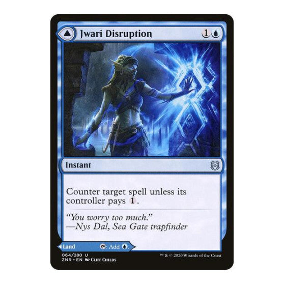 Jwari Disruption (ZNR) #64 Uncommon Zendikar Rising Magic: The Gathering: 2020