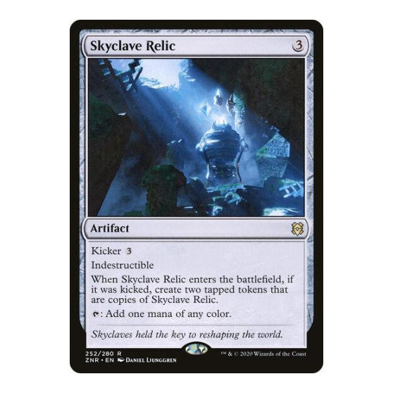 Skyclave Relic (ZNR) #252 Rare (Lightly Played) Zendikar Rising Magic: The Gathering: 2020
