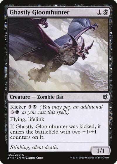 Ghastly Gloomhunter (ZNR) #103 Common Zendikar Rising Magic: 2020