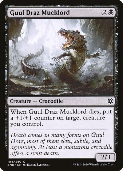 Guul Draz Mucklord (ZNR) #104 Common (Lightly Played) Zendikar Rising Magic: The Gathering: 2020