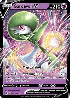 Gardevoir V (CHP) #16/73 Ultra Rare (Holofoil Near Mint) Champion's Path Pokemon: 2020