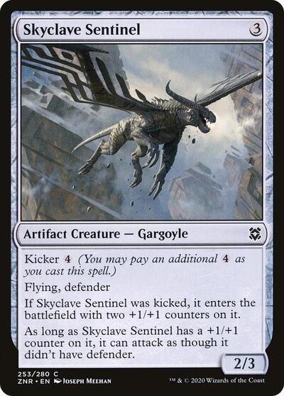Skyclave Sentinel (ZNR) #253 Common (Lightly Played) Zendikar Rising Magic: The Gathering: 2020