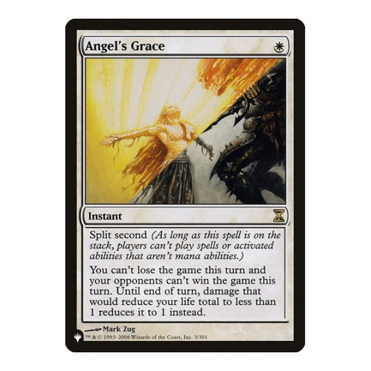Angel's Grace (LIST) #3/301 Rare (Near Mint) The List Reprints Magic: The Gathering: 2026