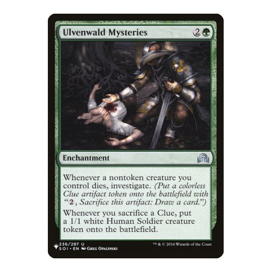 Ulvenwald Mysteries (LIST) #236/297 Uncommon (Lightly Played) The List Reprints Magic: The Gathering: 2026