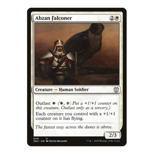 Abzan Falconer (ZNC) #9 Uncommon (Lightly Played) Commander: Zendikar Rising Magic: The Gathering: 2020