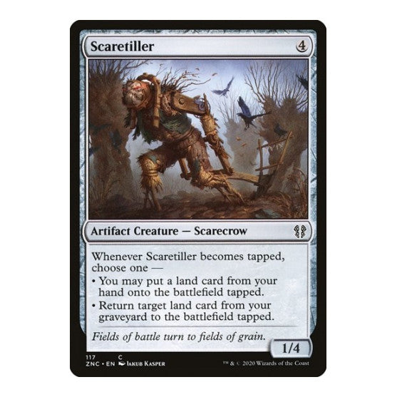 Scaretiller (ZNC) #117 Common (Lightly Played) Commander: Zendikar Rising Magic: The Gathering: 2020
